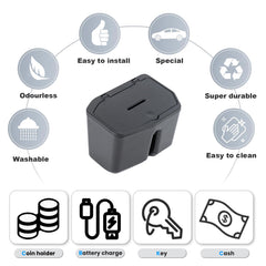 Neepiar durable-abs-coin-holder maintains tidy interior and resists daily wear.