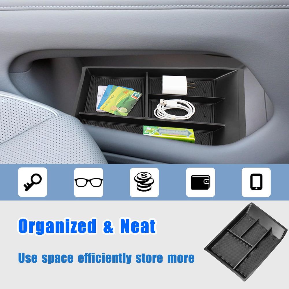 Neepiar center console easy-clean panel wipes clean to stay fresh.