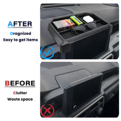 Neepiar behind-screen organizer made of ABS resists daily wear.
