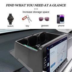 Neepiar center console organizer coin and key storage keeps essentials organized