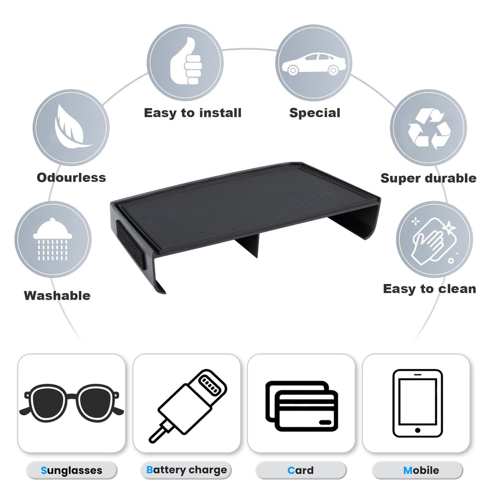 Neepiar durable ABS material emphasizes sturdiness and scent-free design