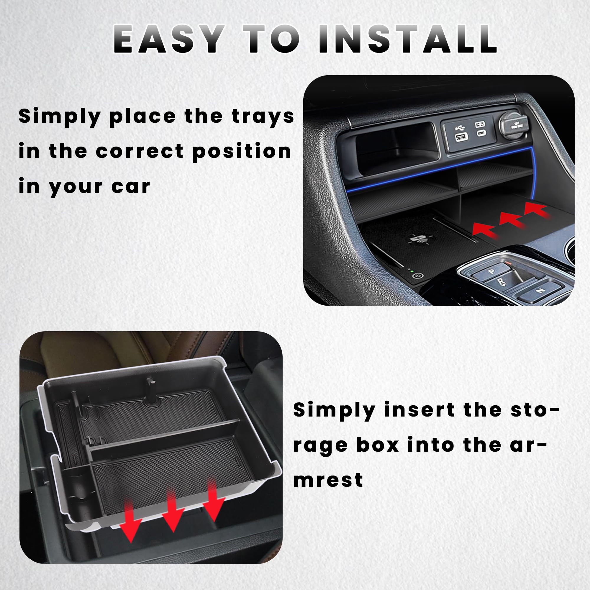 Neepiar center console organizer for Honda Passport optimizes cabin space