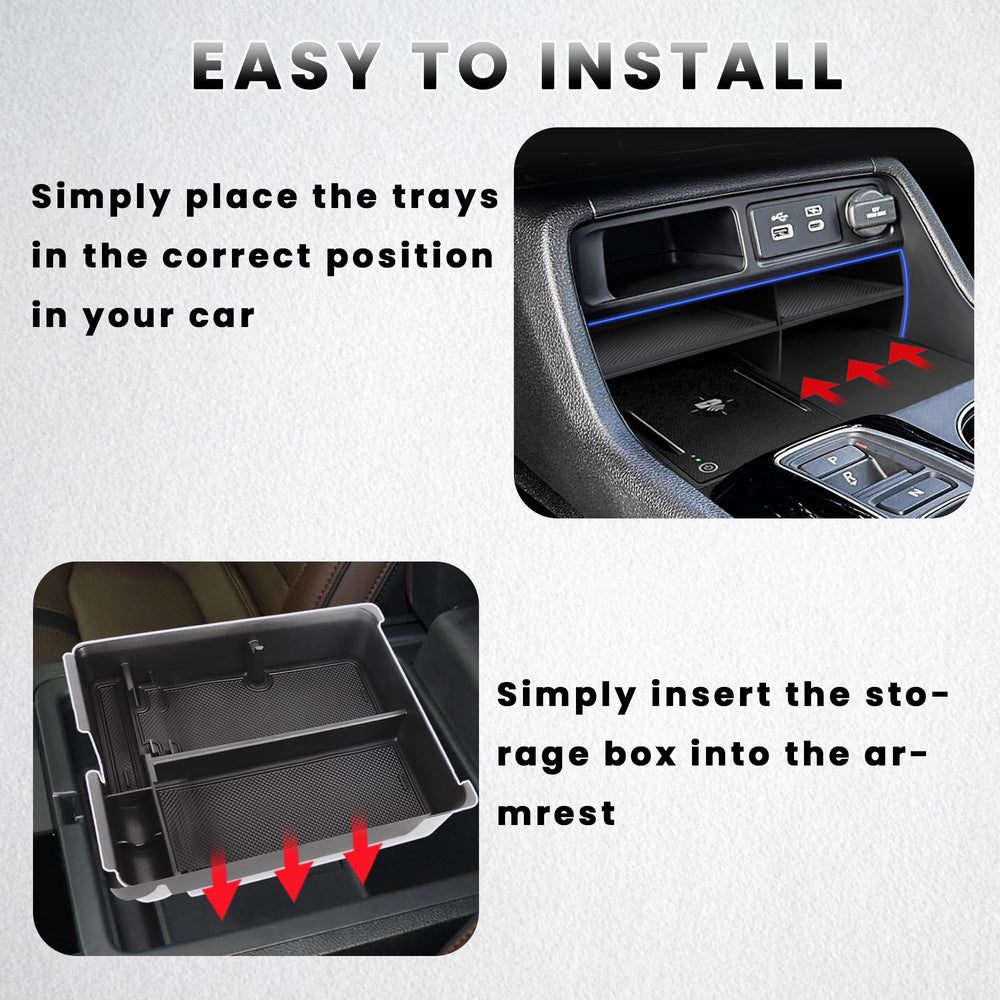 Neepiar center console organizer for Honda Passport optimizes cabin space