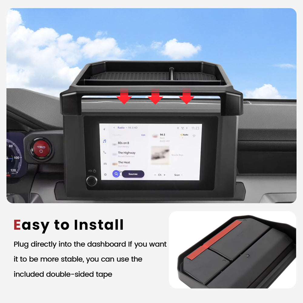 Neepiar interior organizer helps keep cards and keys organized.