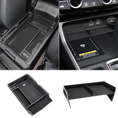 Neepiar center-console organizer tray, front view, keeps daily essentials within easy reach.