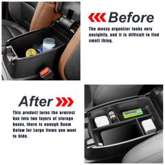 Neepiar center-console-tray Ford Escape fit demonstrates tidy interior