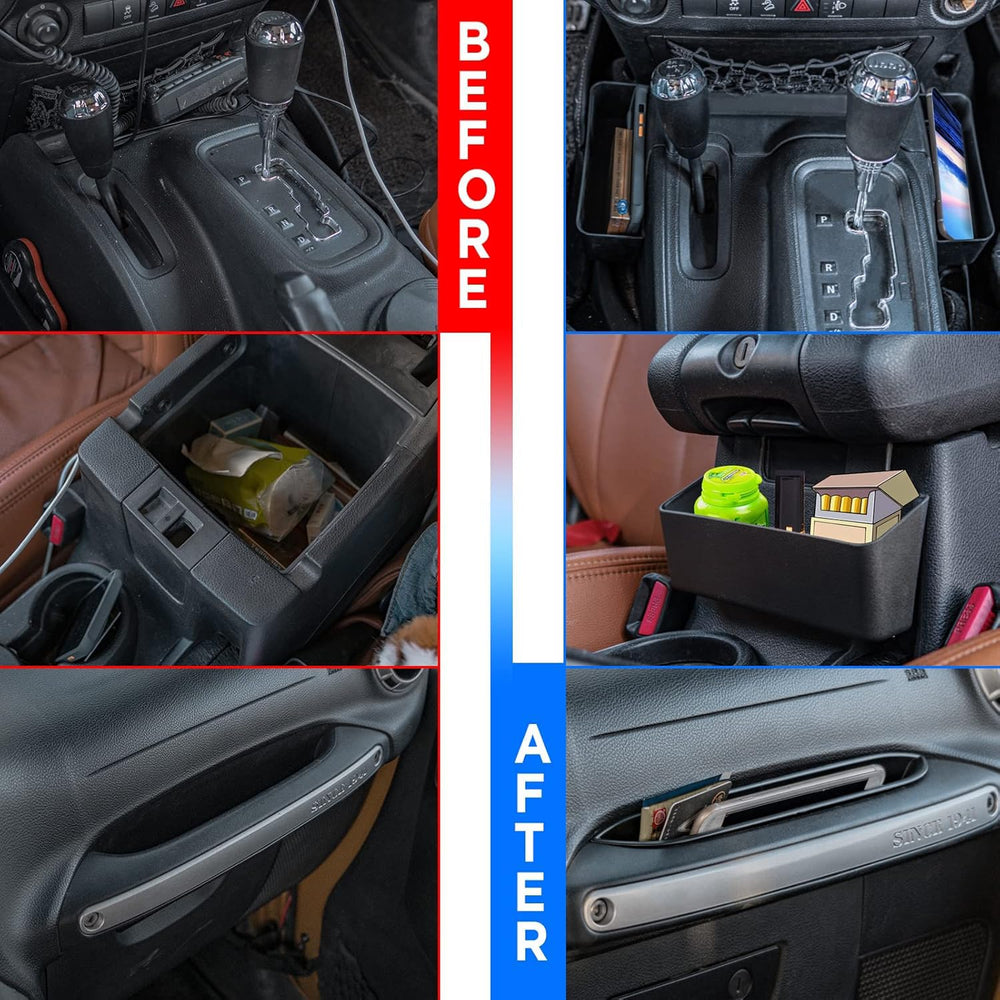 Neepiar compact storage compartments help separate coins, keys, and lipsticks neatly.