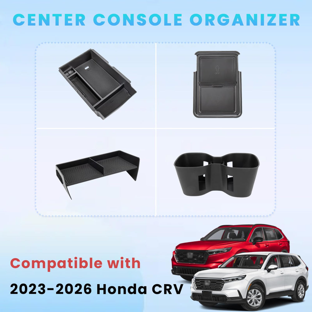 Neepiar CR-V armrest storage box for quick access to daily items.