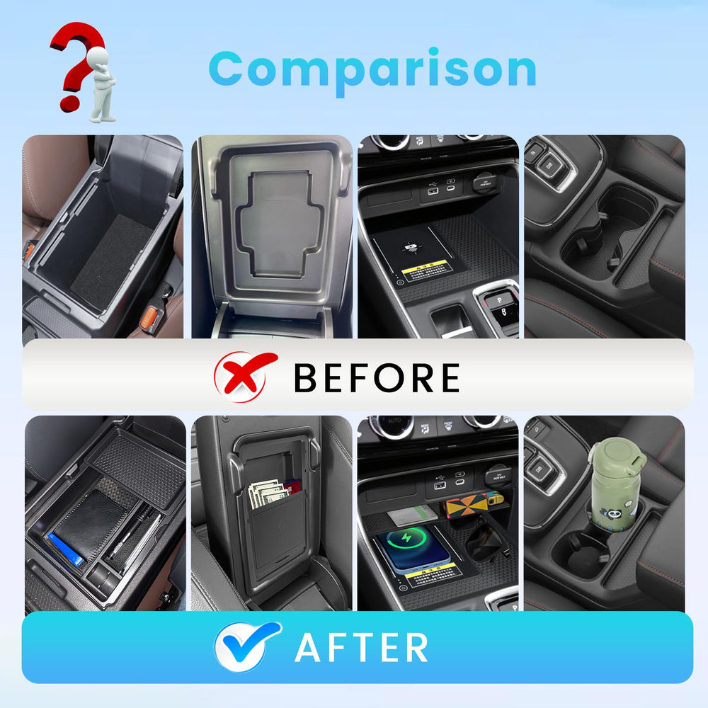 Neepiar CR-V hidden storage box conceals essentials for a tidy cabin.