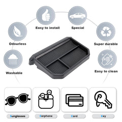 Neepiar 8-inch screen compatible tray suits Tacoma and 4Runner interiors.