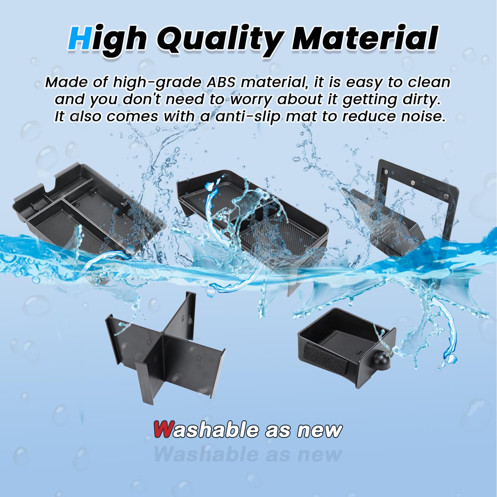 Neepiar easy-install design allows tool-free setup and quick cleaning