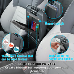Neepiar hidden-storage-box button design offers private storage access.