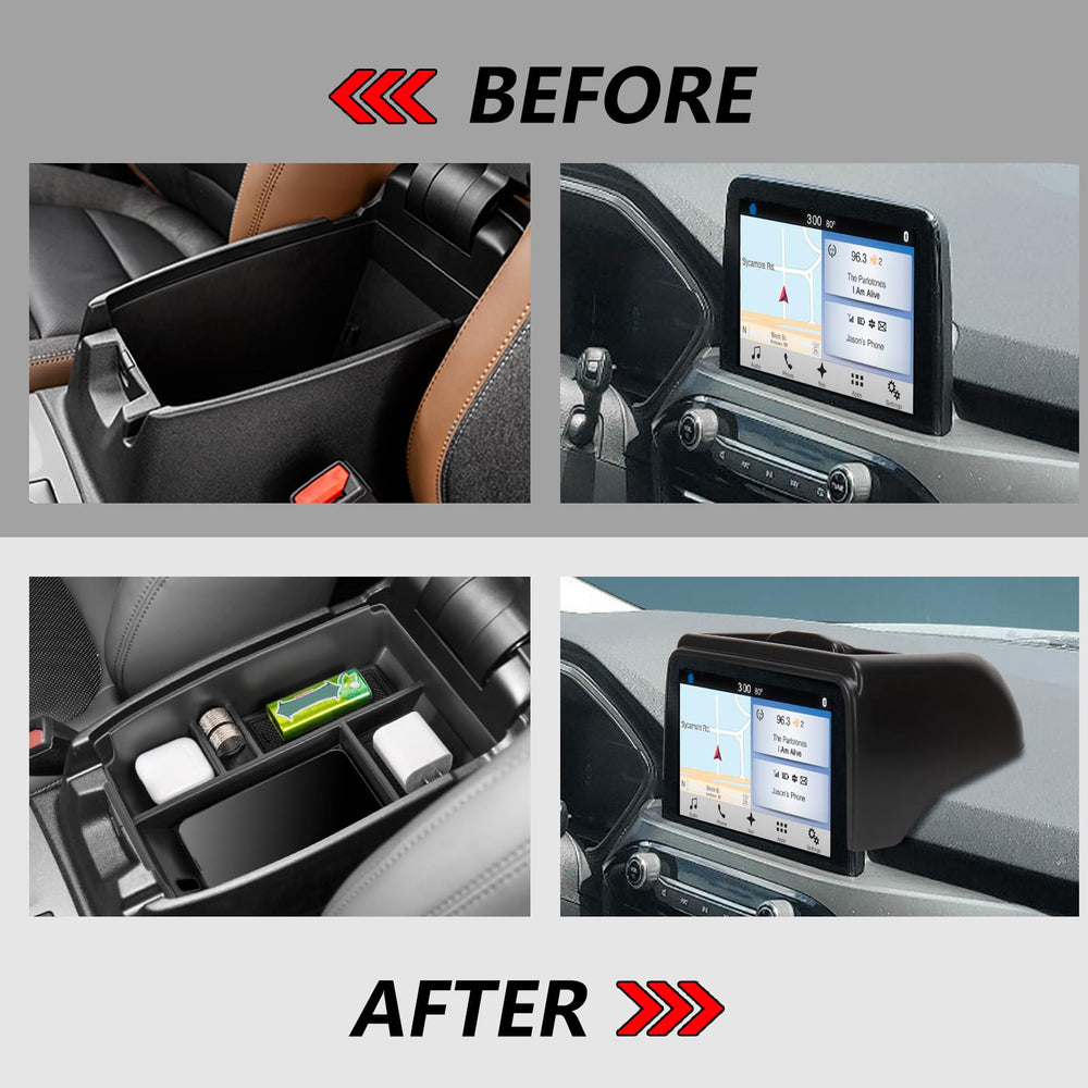 Neepiar phone stand on the dash tray supports easy navigation