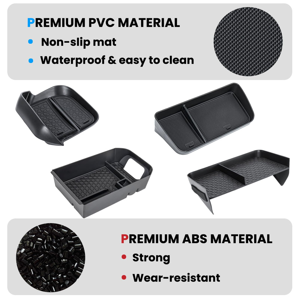Neepiar Rav4 ABS material resists deformation and moisture
