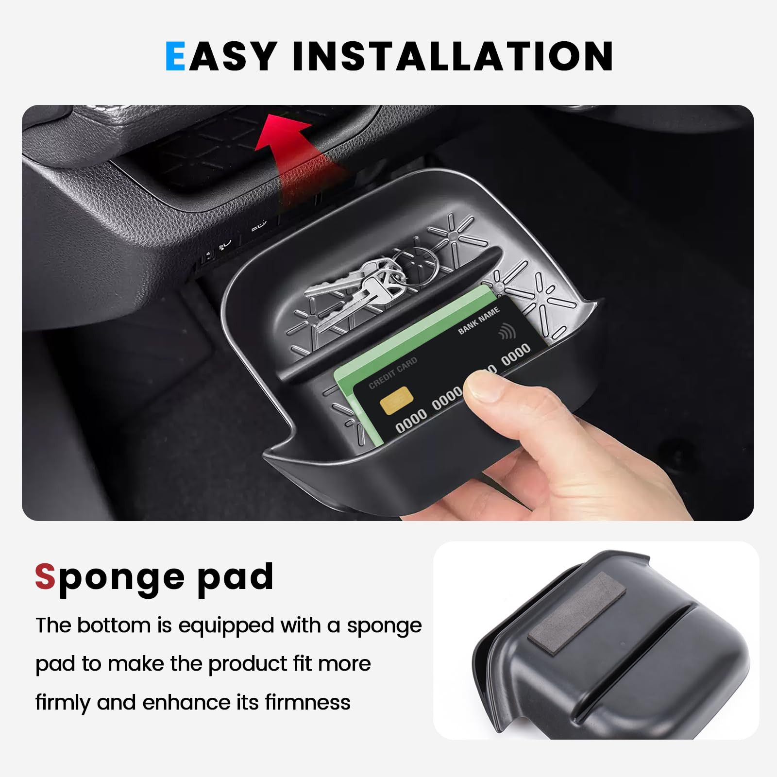 Neepiar Rav4 anti-slip mat prevents items from sliding