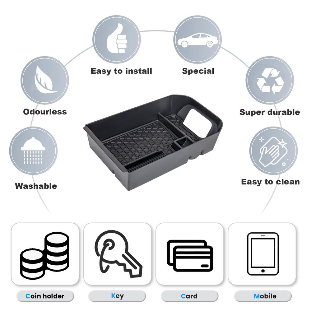 Neepiar Rav4 driver's drawer box keeps documents and tools within reach