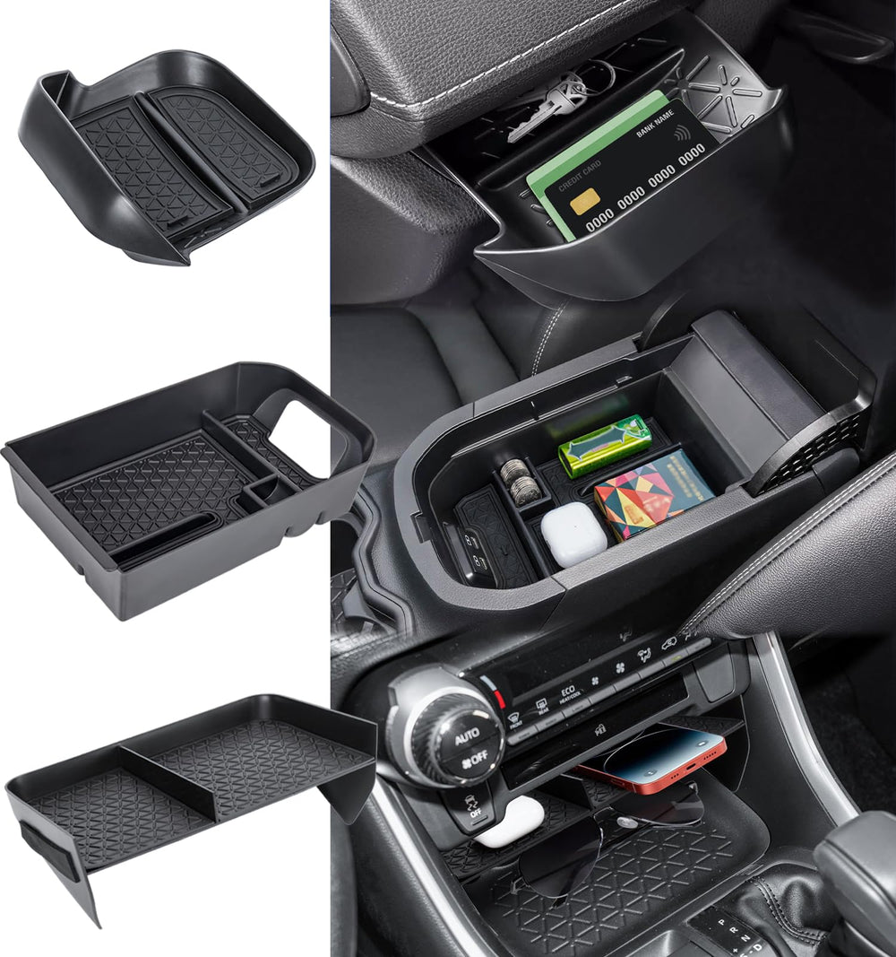 Neepiar Rav4 driver drawer box keeps essentials organized for quick access.