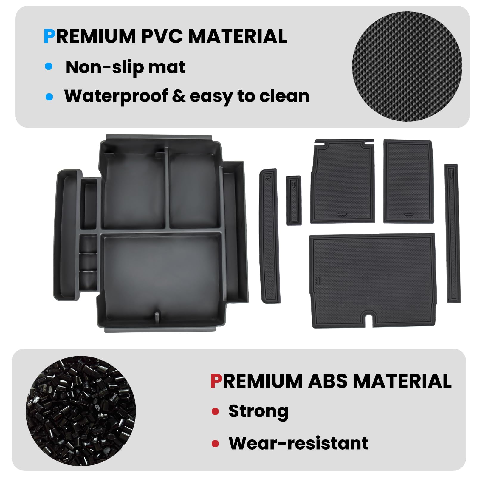 Simple insert installation with no tools required for instant upgrade.