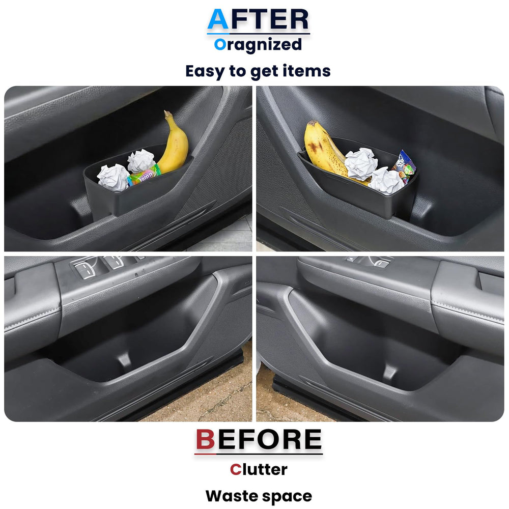 Neepiar umbrella storage in the side-bin demonstrates multifunctional use during rainy commutes.