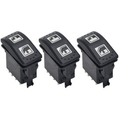 Neeseelily left driver switch for Defender HD8, smooth window control.