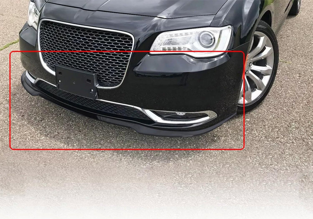 NeespoC bumper lip splitter provides a cohesive 3-piece front end upgrade.