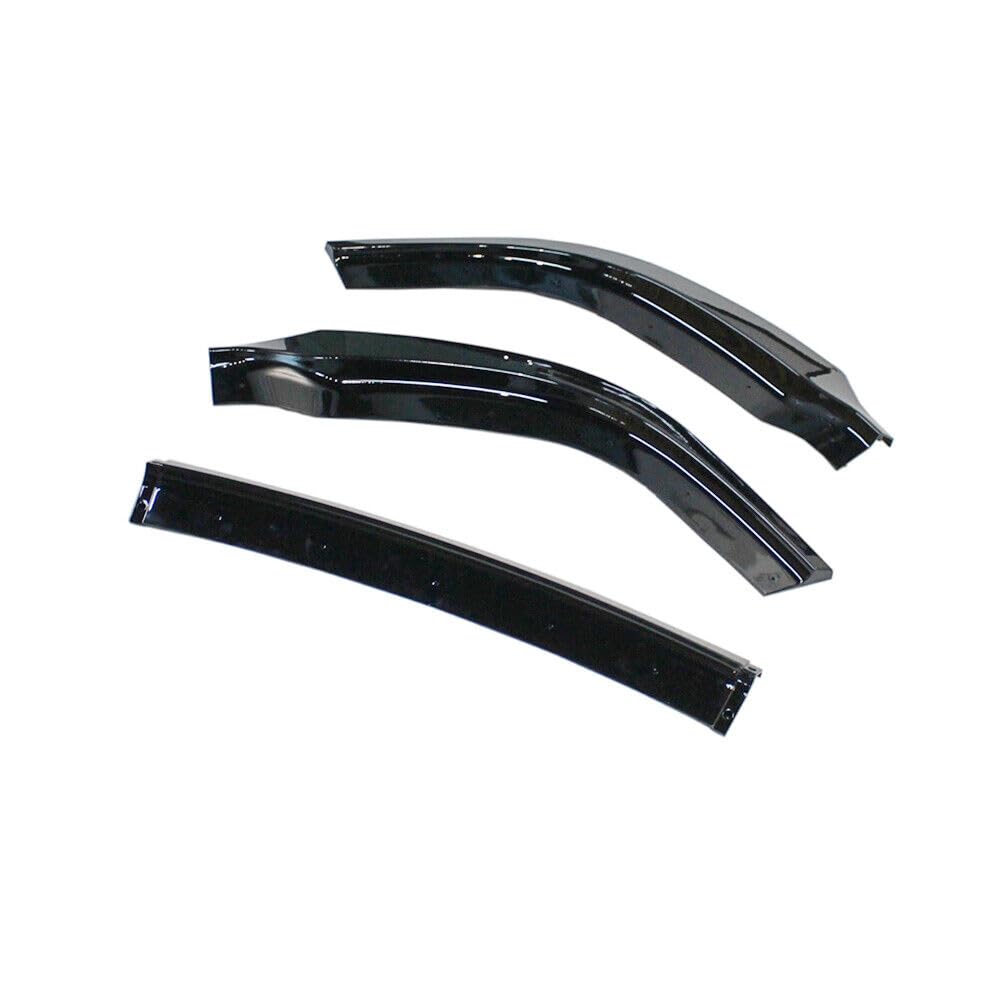 NeespoC gloss black front spoiler enhances the vehicle’s sleek appearance.