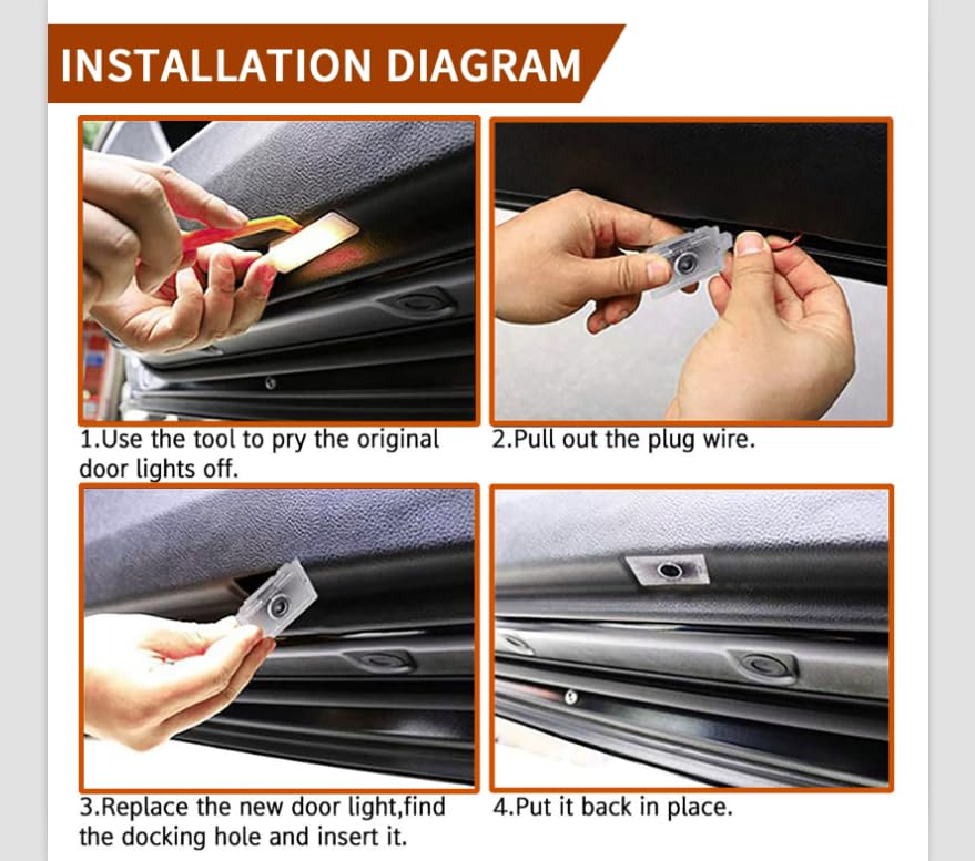 NEFANE plug-and-play installation demonstrates OEM mounting holes with no wiring changes.