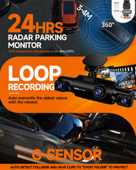 Neideso adjustable camera head demonstrating 360° rotation for full coverage