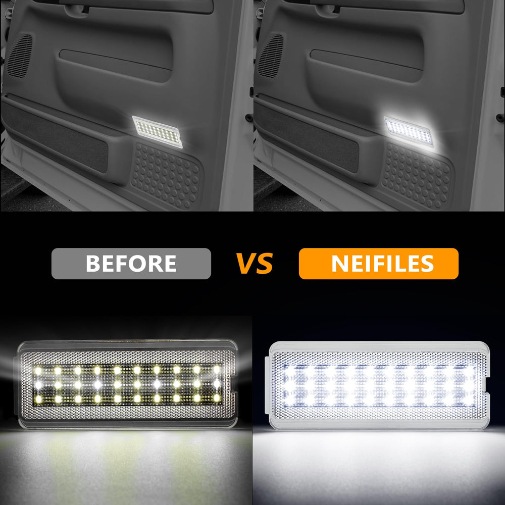 NEIFILES direct-fit door light replacement ensuring seamless retrofit.