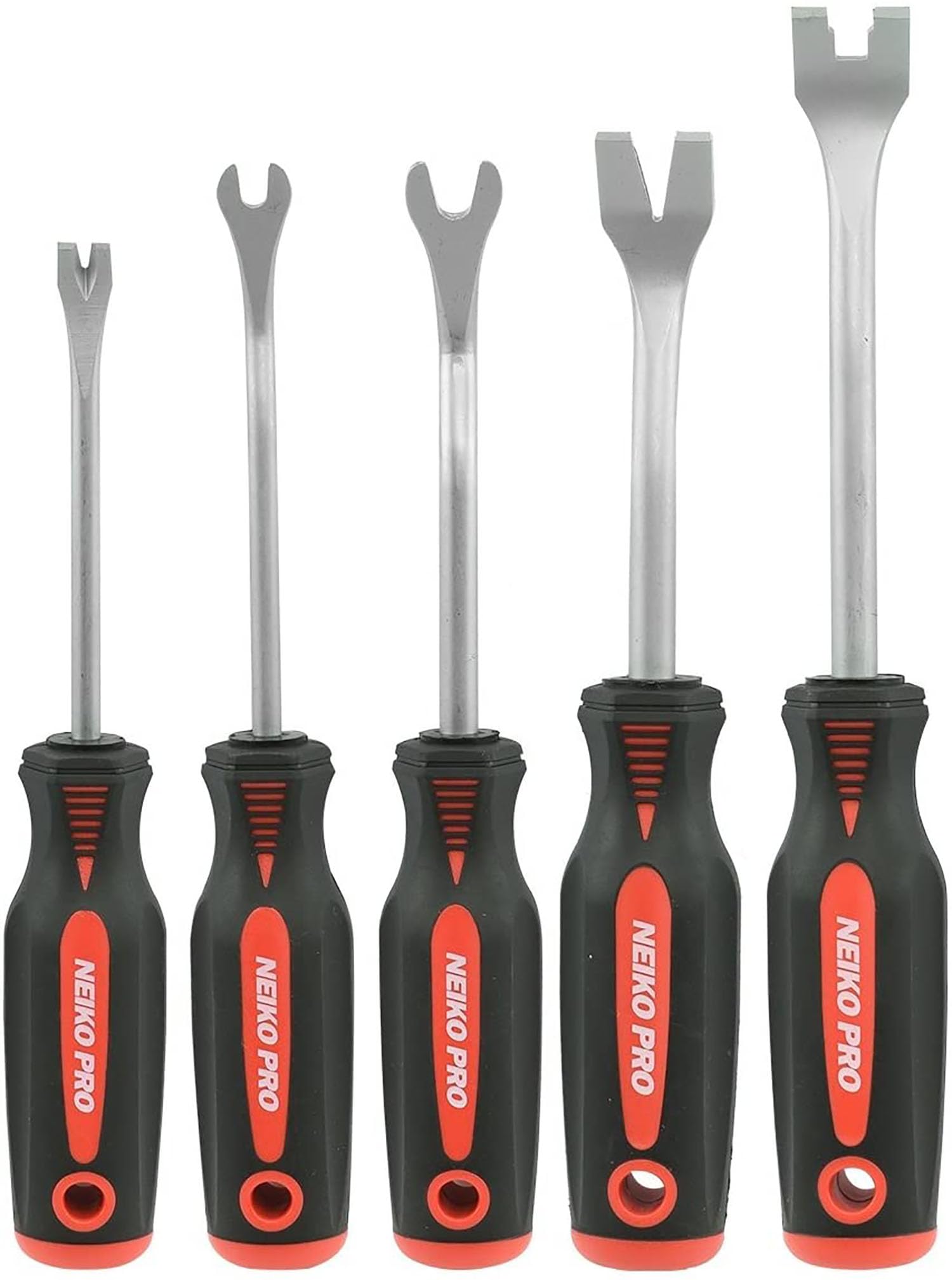 NEIKO 20596B square-notch tip safely removes interior trim without marring panels.