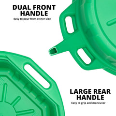 NEIKO 20761A heavy-duty plastic drain pan ready for hot fluids.