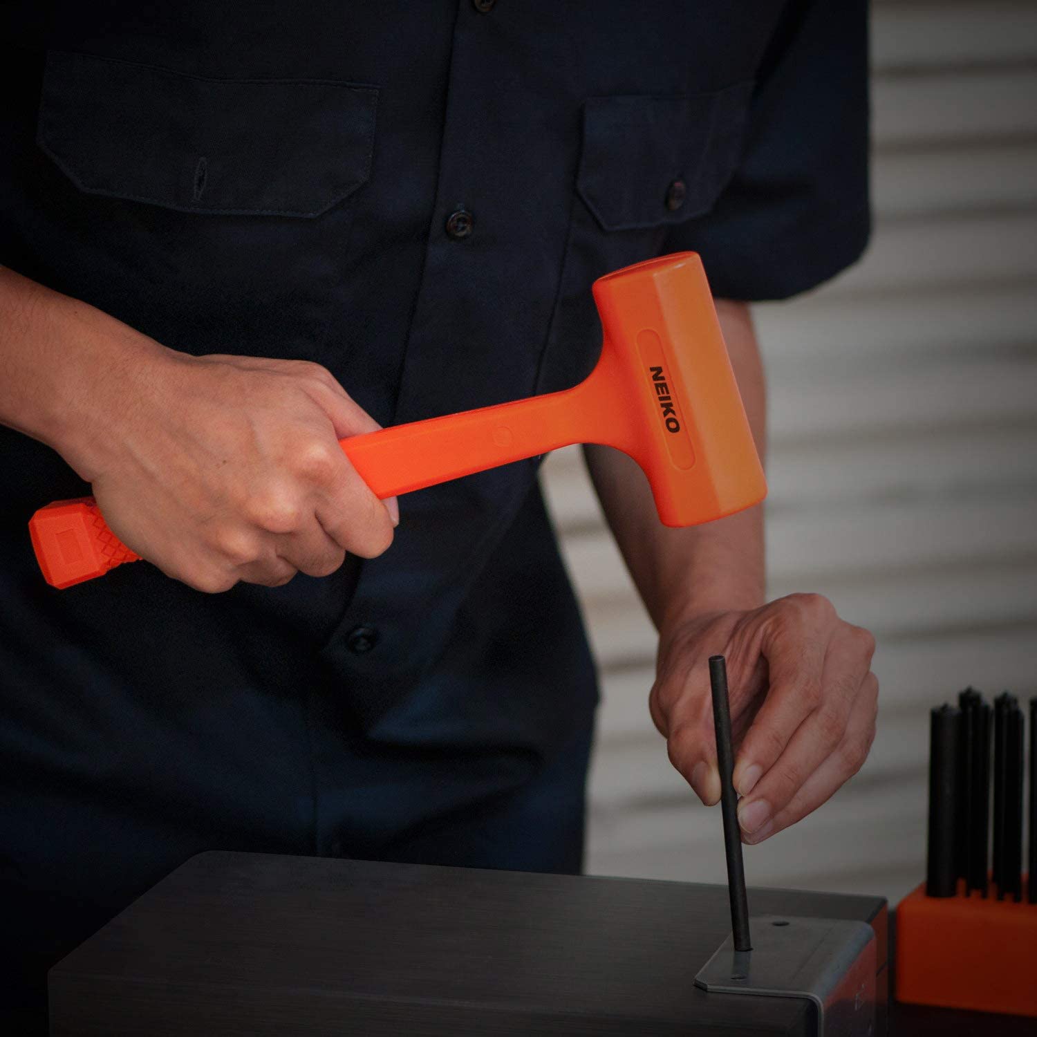 NEIKO uni-cast poly jacket detail protecting surfaces and preventing sparks