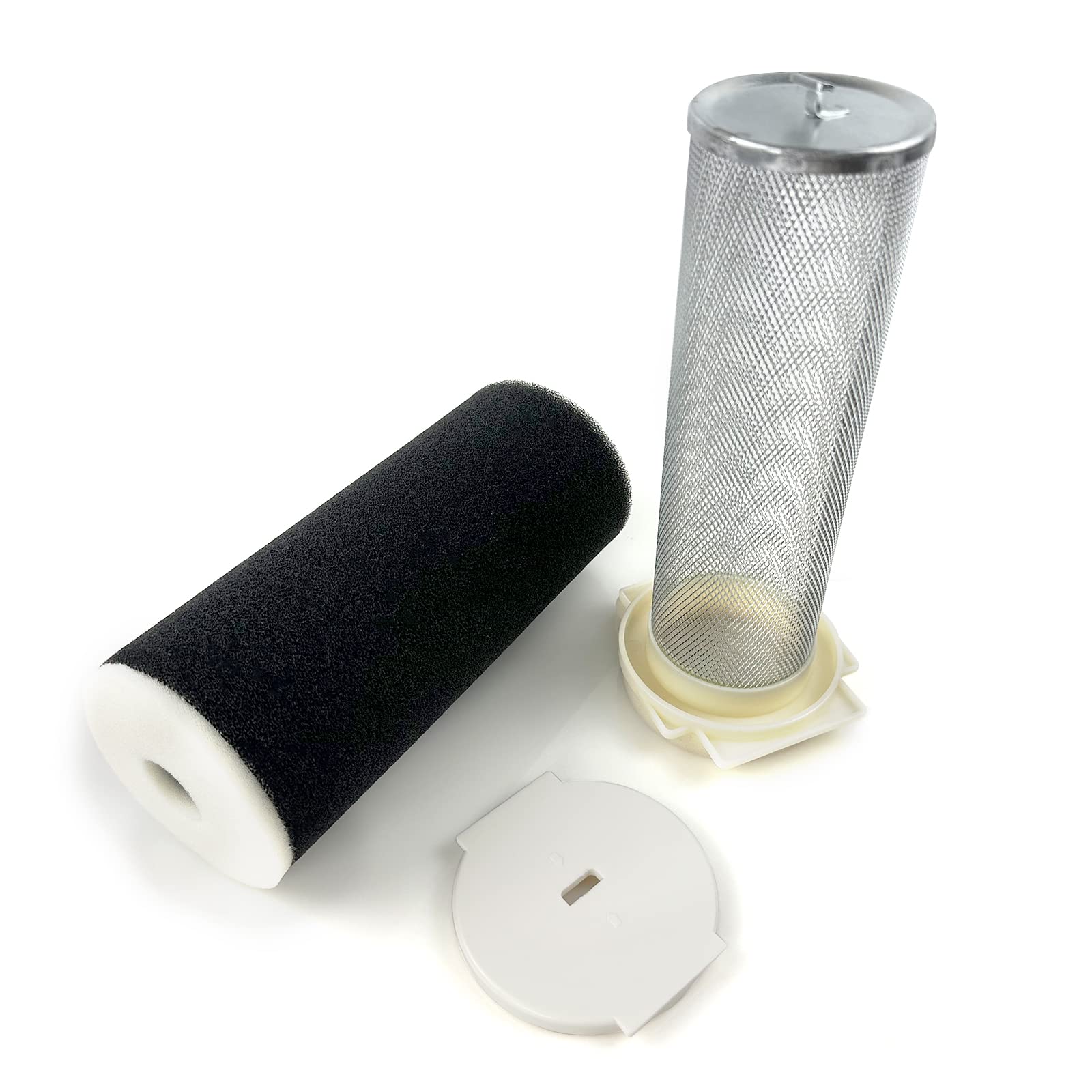 Neivilu end cap for air filter helps precise alignment on Yamaha Grizzly