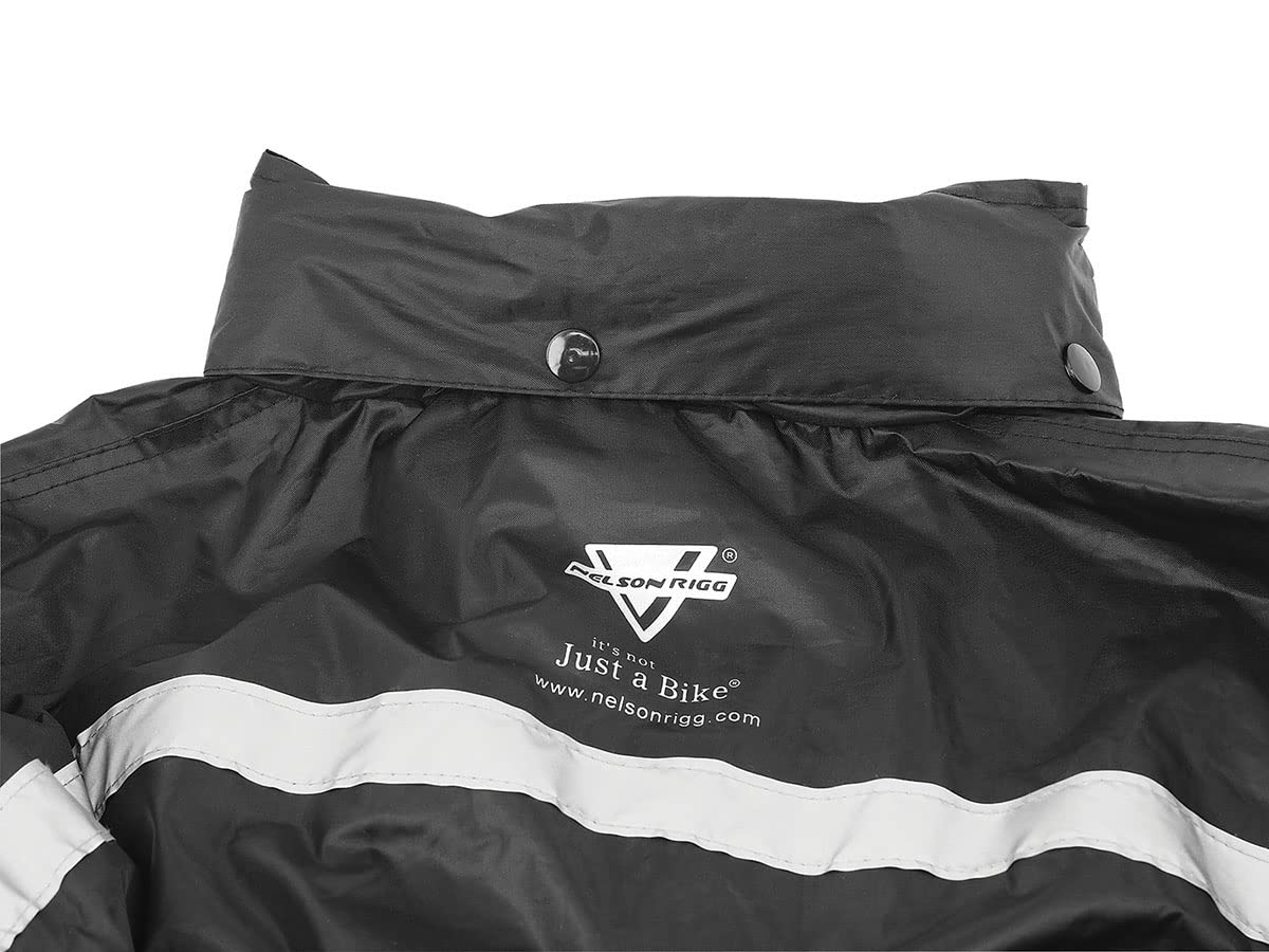 Nelson-Rigg Stormrider zipper detail highlighting full-length closure