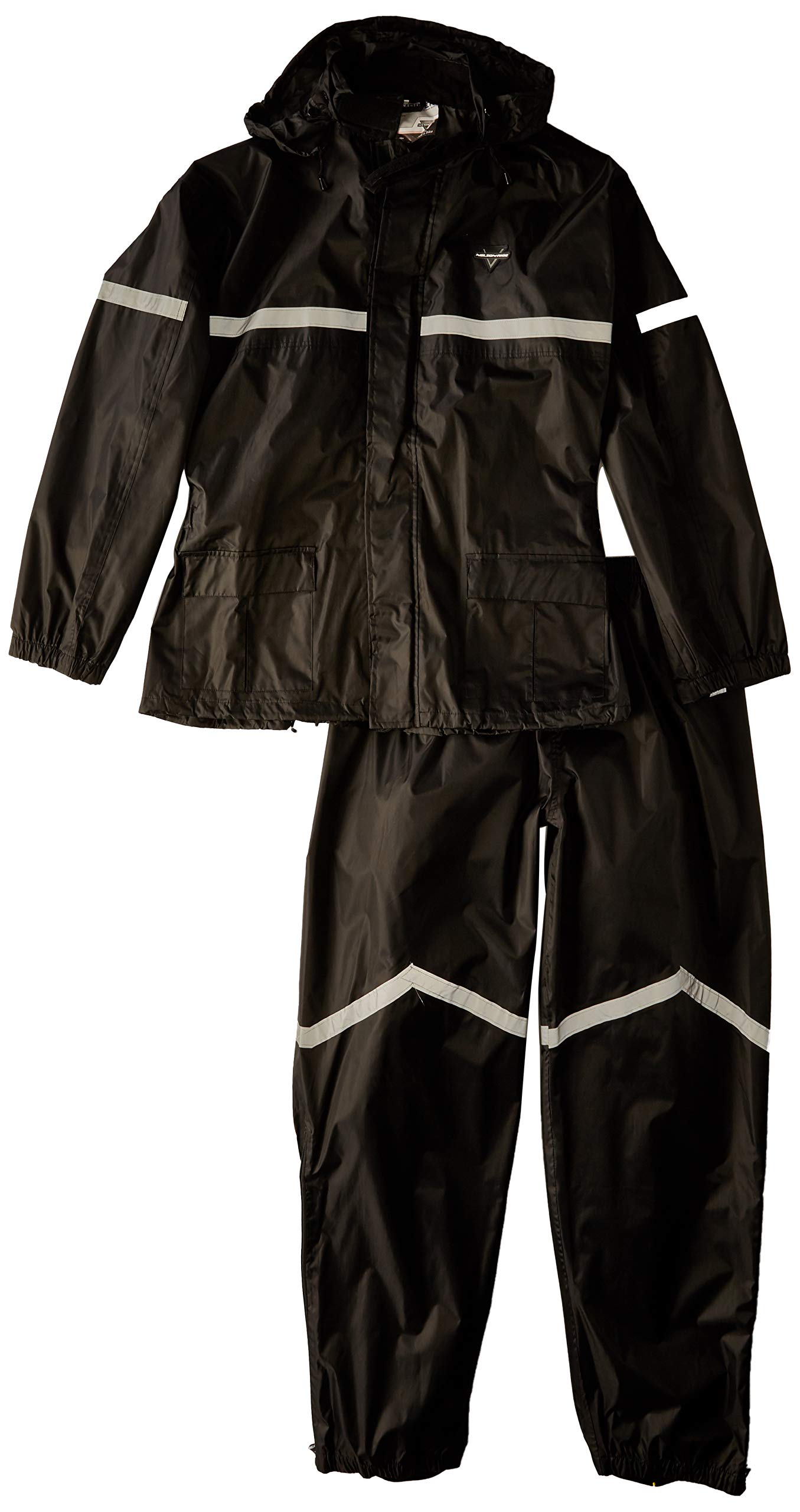 Nelson-Rigg Stormrider SR-6000 pants back view for full rain protection during rides