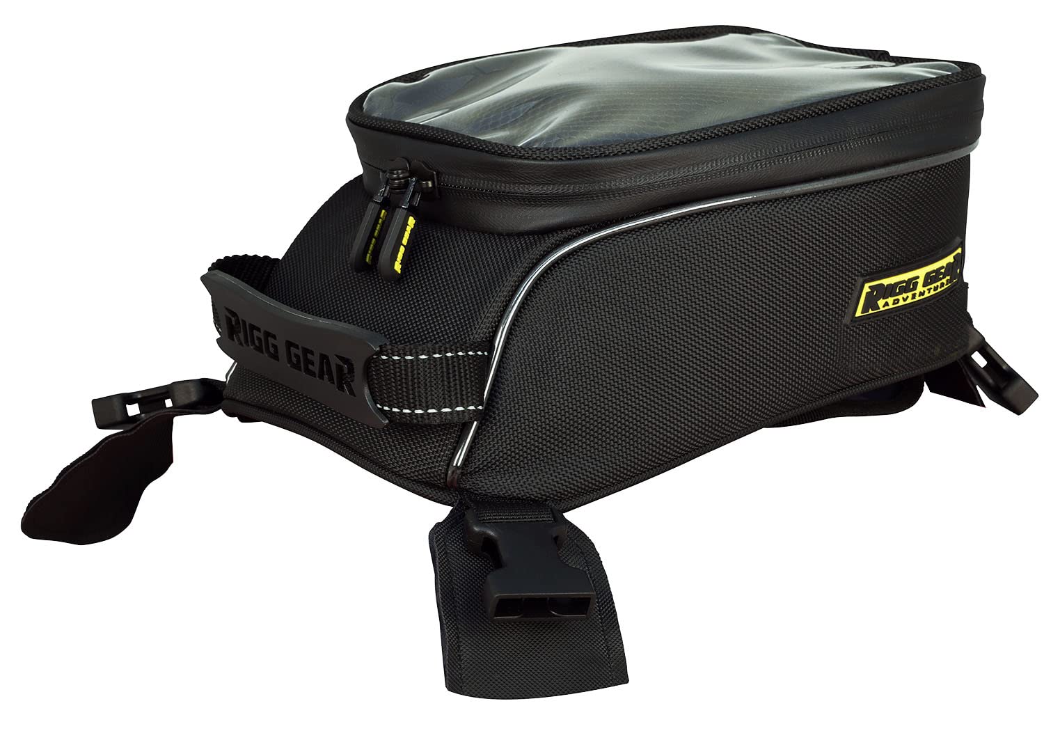 Nelson-Rigg Trails End Lite tank bag main compartment stores essentials securely on rides
