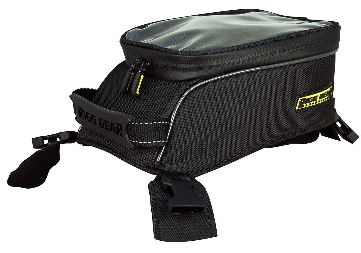 Nelson-Rigg Trails End Lite tank bag main compartment stores essentials securely on rides