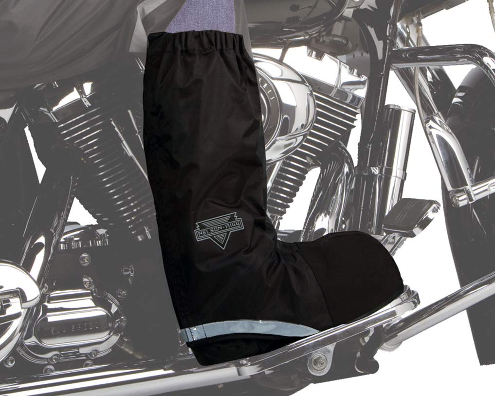 Nelson-Rigg WPRB100 reflective bindings improve nighttime visibility for riders.