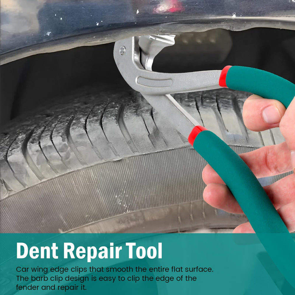 NEMTMCUA all-in-one dent repair tool set suitable for various flat metal dents.
