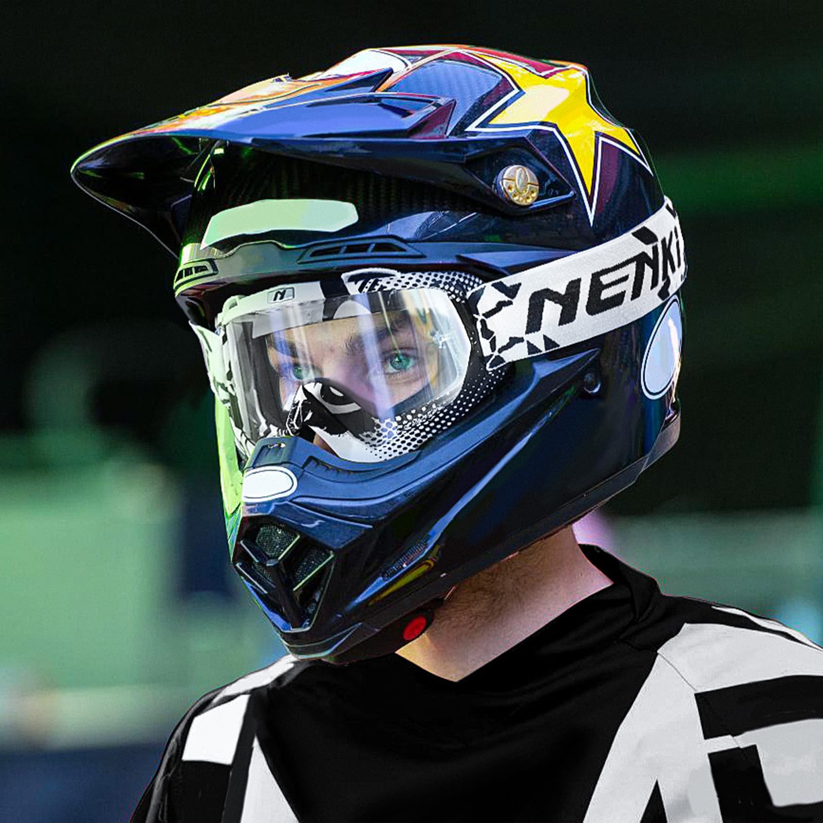 NENKI versatile goggles ideal for motocross ATV MTB and skiing