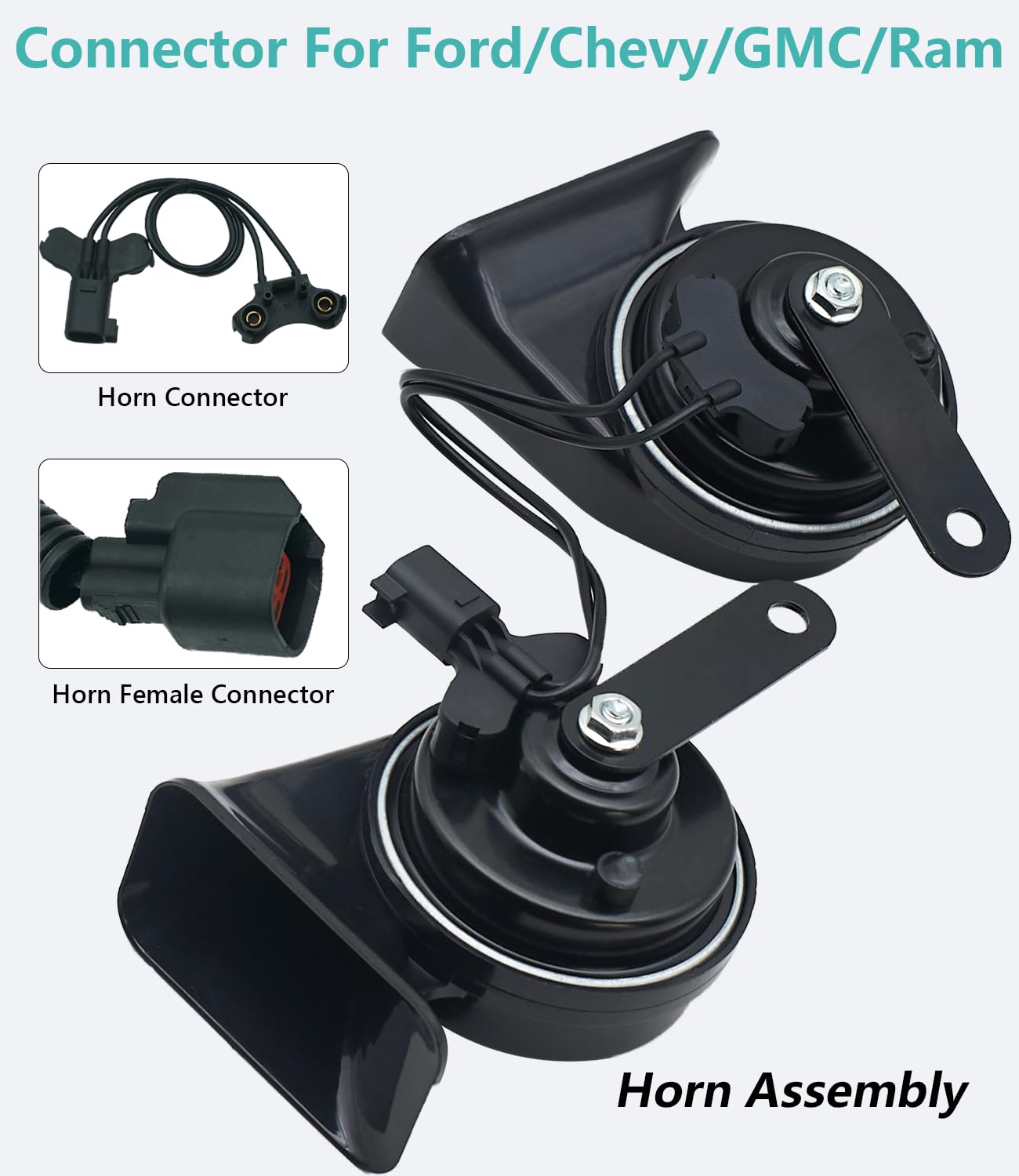NEOGET Ford connectors included simplify installation and broaden vehicle compatibility.