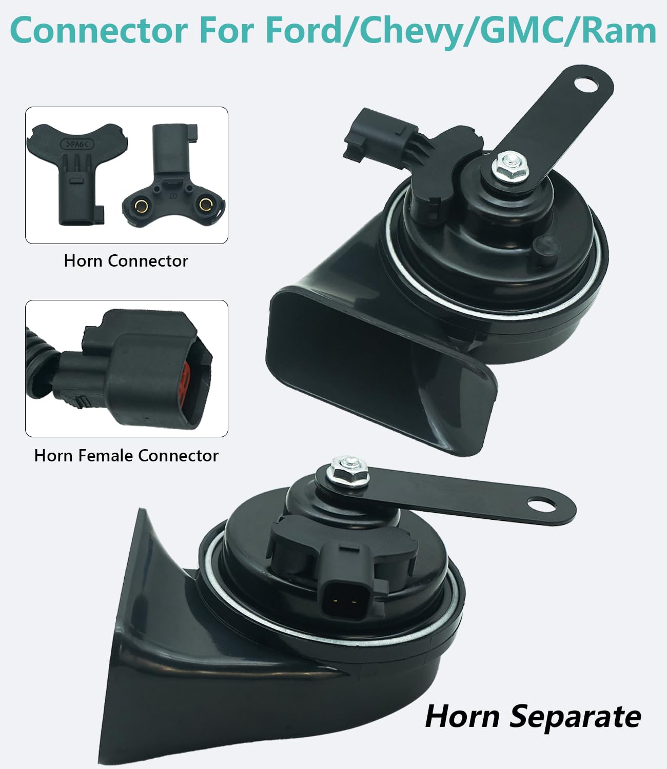 NEOGET copper coil horn delivers fast, reliable signaling and consistent tone.
