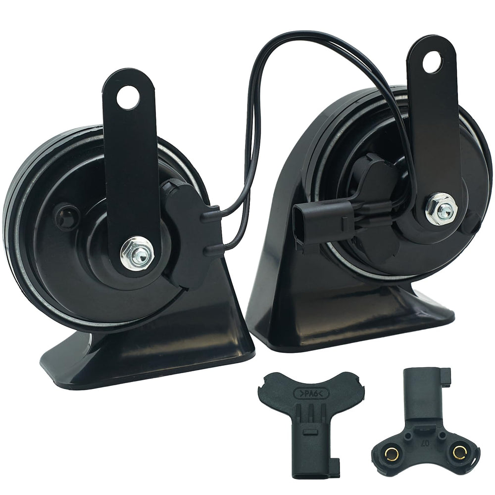 NEOGET car horn kit low-tone for Ford and others, delivering a strong audible alert.