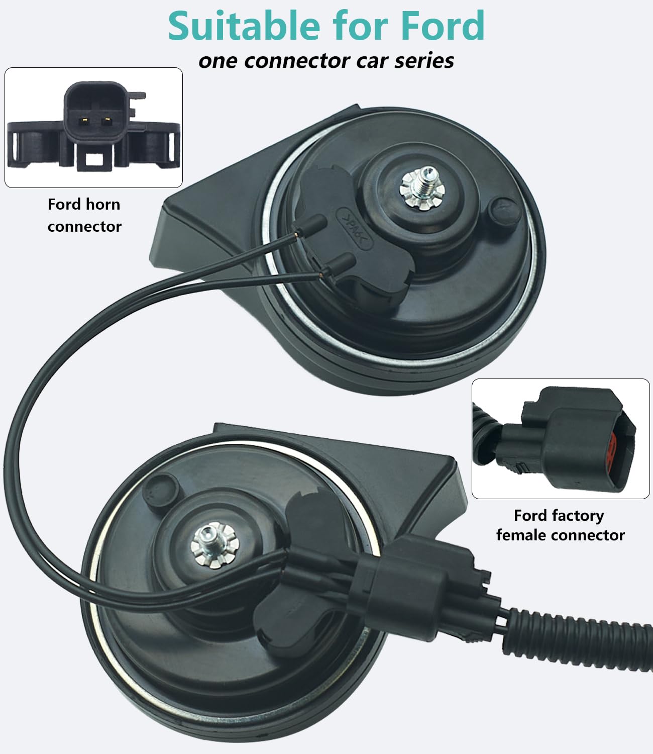 NEOGET horn packaging shows complete contents for fast replacement