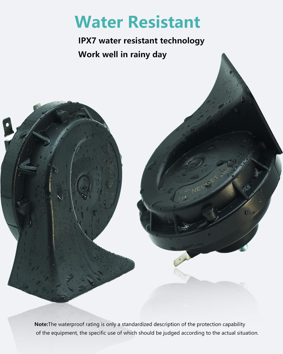 NEOGET copper coil horn core ensures stable sound and longer life.