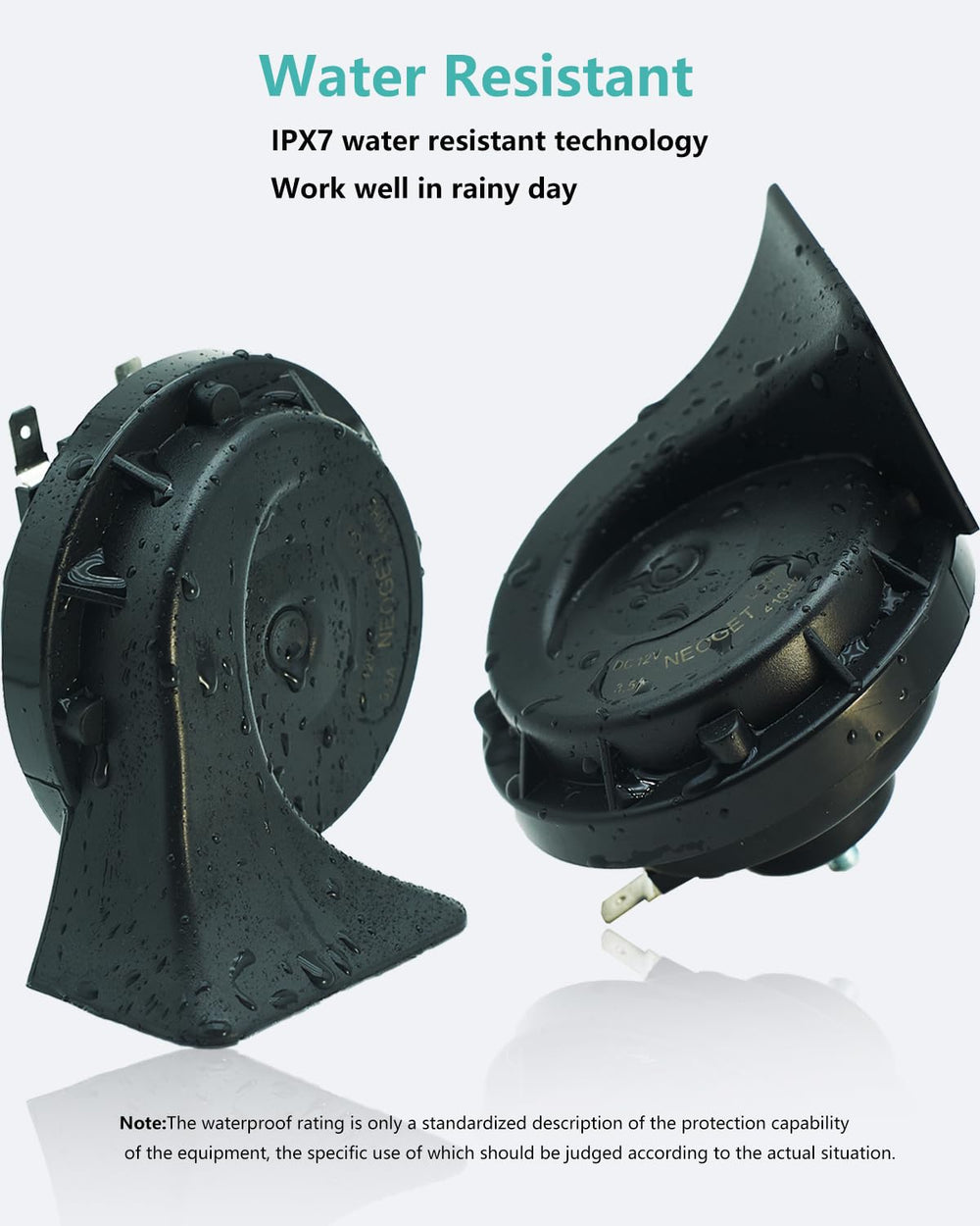NEOGET copper coil horn core ensures stable sound and longer life.
