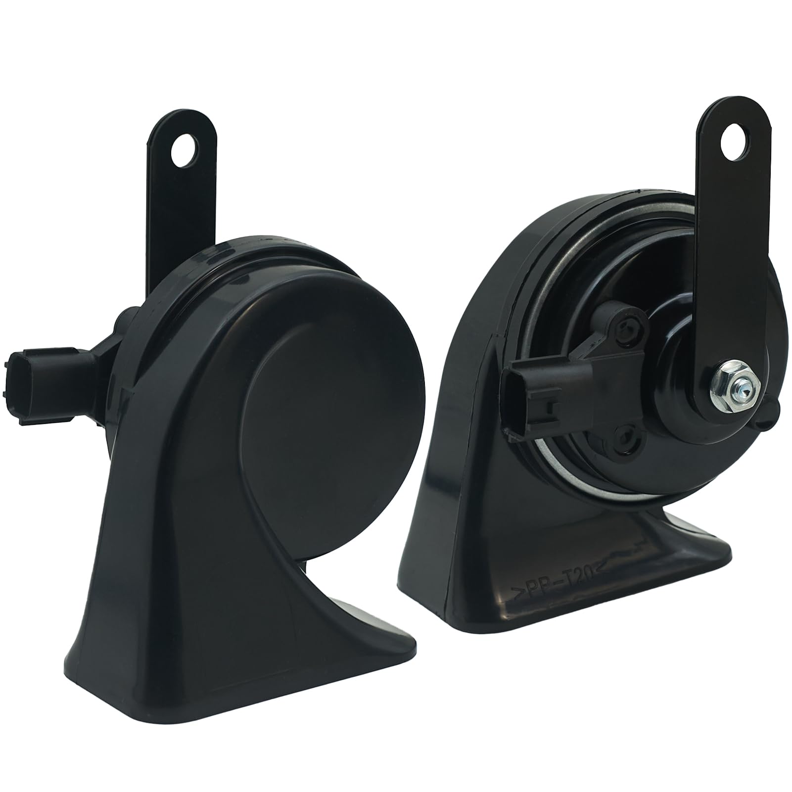 NEOGET horn kit front view installed for Hyundai and Kia vehicles