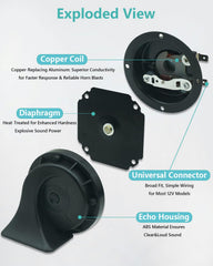 NEOGET universal horn connector kit demonstrates easy, cut-to-fit installation.