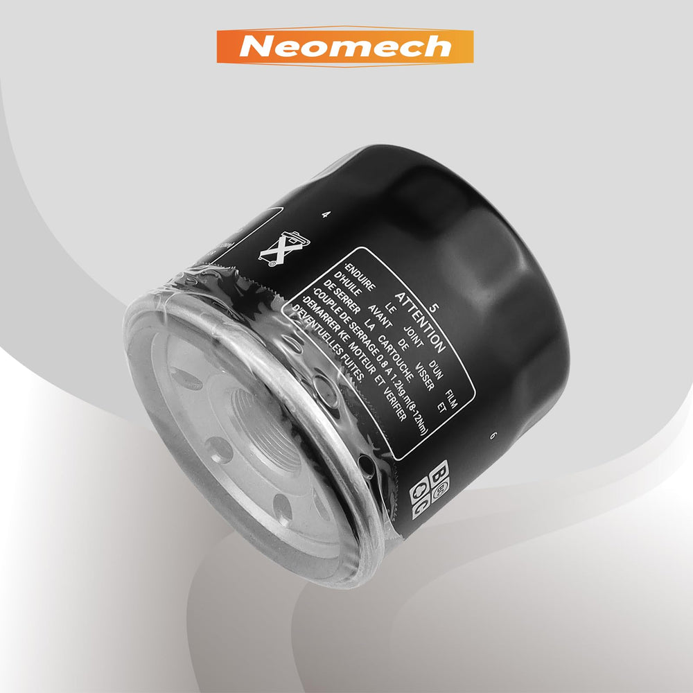 Neomech oil filter set for Boulevard C50 series, compact design and durability