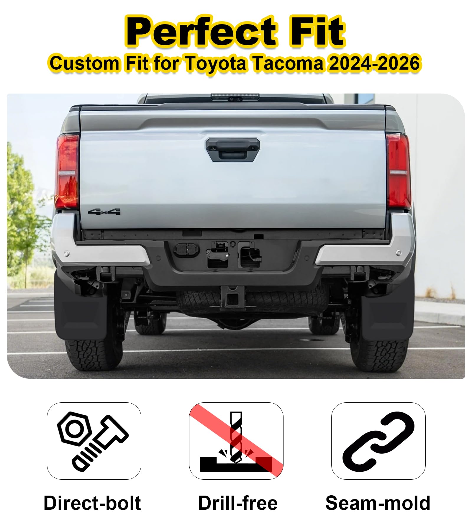 NEOXIST installation guide demonstrates easy no-drill mounting for Tacoma 4th Gen.
